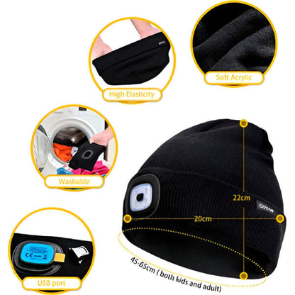 Kapa sa svetlom LEDBEANIE